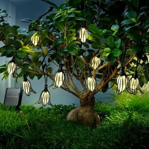 Napelemes fénylánc Flora kép