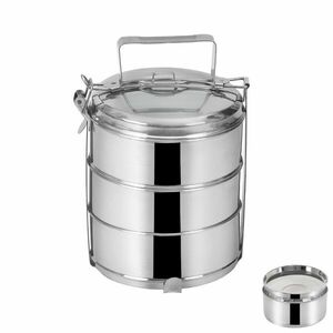 Rozsdamentes acél tartály fedelekkel 3 x 1, 3 l kép