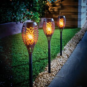 3 db leszúrható szolárfáklya kép