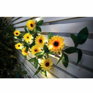 Napelemes girland Napraforgó kép