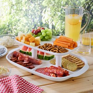 2 emeletes tálca Summer BBQ kép