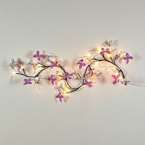 LED ágacska pillangókkal kép