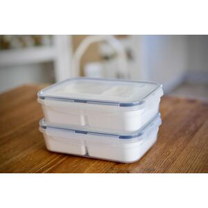 Prim ételtároló doboz tömítéssel, osztott kialakítás 1 L kép