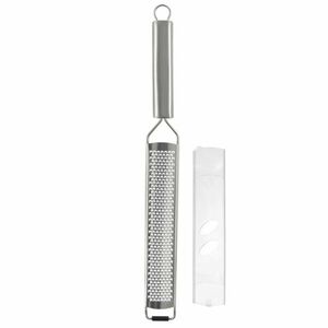 Rozsdamentes acél lapos finom sajtreszelő fogantyúval kép