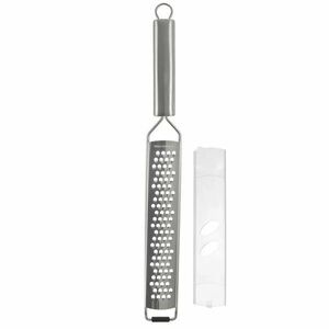 Rozsdamentes acél lapos sajtreszelő fogantyúval kép