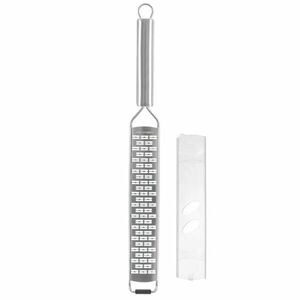 Rozsdamentes acél lapos sajtreszelő fogantyúval kép