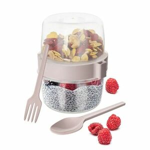 Desszertes ételtároló elválasztóval 400 ml kép