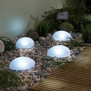 4 napelemes lámpa Kavicsok kép