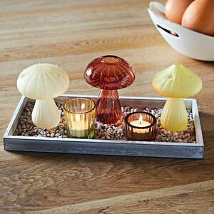 6 darabos teásgyertya szett Gombák kép