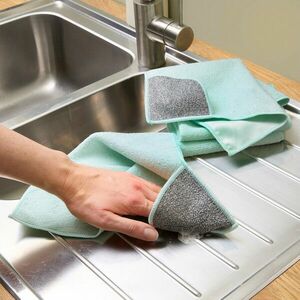 4 db mikroszálas kendő súrolósarokkal kép