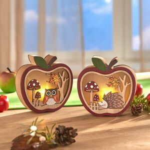 2 LED dekoráció Alma kép