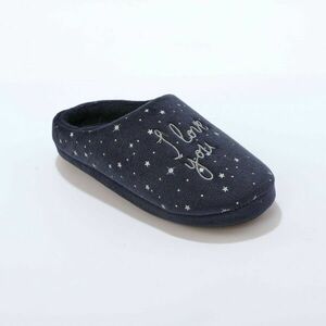 Hímzett feliratú polár papucs kép