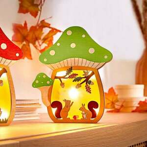 LED-es dekoráció Gomba kép