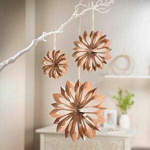 3 db függődísz Virágok kép