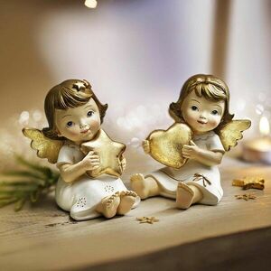 Stella és Mona angyalfigurák kép