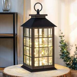 LED lámpás réz fényfüzérrel kép