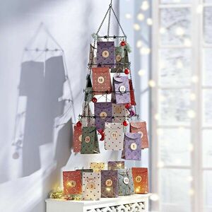 Adventi naptár tasak szett, 25 db kép