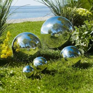 Dekoratív acélgömb kép