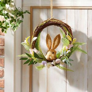 Dekoratív koszorú Húsvéti nyuszi kép