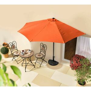 Félkör alakú napernyő falhoz kép