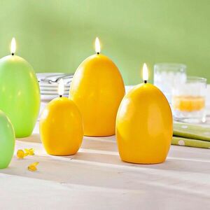 LED Tojás gyertyák, 3 db-os készlet kép