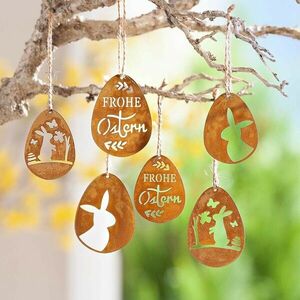 Húsvéti díszek, 6 darabos készlet kép