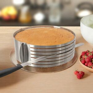 Állítható tortaszeletelő forma, 24–30 cm átmérő kép