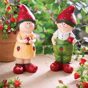 Eper lány dekoráció kép