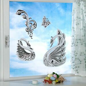 3D kép az ablakon kép