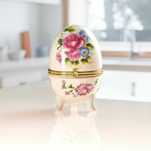 Ékszerdoboz Rózsaszín virágok kép