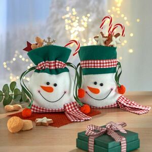 2 Sněhulák ajándékzsák kép