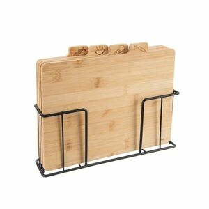 Bambusz vágódeszka, 4 darabos készlet kép