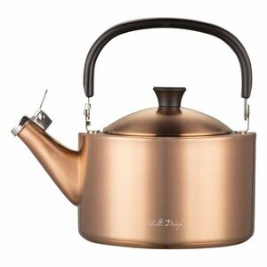 Rézszínű rozsdamentes acél vízforraló kanna 1, 5 l Diamante – Vialli Design kép