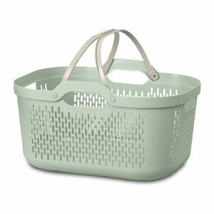 Világoszöld műanyag szennyeskosár 45 l Signature – Addis kép