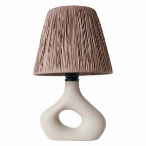 Bézs asztali lámpa papír zsinór búrával (magasság 40 cm) Serin – Opviq lights kép