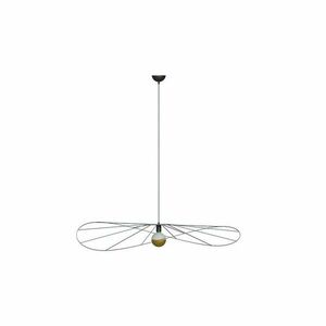 Fekete függőlámpa ø 140 cm Elliot – Sollux kép