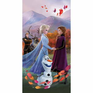 Pamut gyerek fürdőlepedő 70x140 cm Frozen "Wind" – Jerry Fabrics kép