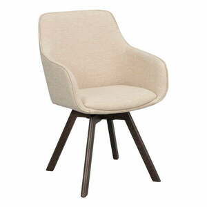 Bézs kárpitozott étkezőfotel szett 2 db-os Alison – Rowico kép