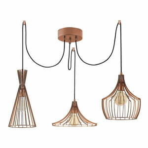 Rézszínű függőlámpa fém búrával Mezopotamya – Opviq lights kép