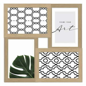 Natúr színű fali képkeret 27x27 cm Beech – knor kép