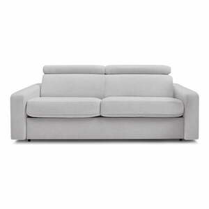 Világosszürke kinyitható kanapé 195 cm Monaco – Bobochic Paris kép