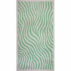 Zöld mosható futószőnyeg 80x200 cm Green Zebra – Vitaus kép