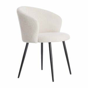 Krémszínű fém étkezőfotel szett 2 db-os Radaja – Light & Living kép