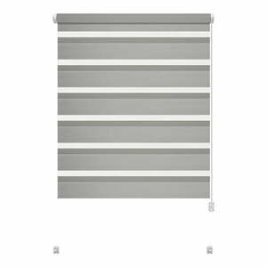 Szürke nappali-éjszakai roló 68x215 cm Zebra – Gardinia kép