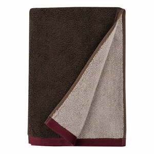 Barna frottír bio pamut törölköző szett 2 db-os 40x55 cm Soft – Mette Ditmer Denmark kép