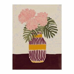 Kép 60x80 cm Striped Vase – Styler kép