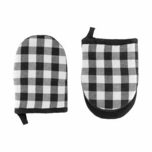 Pamut edényfogó kesztyű szett 2 db-os Gingham – Tiseco Home Studio kép
