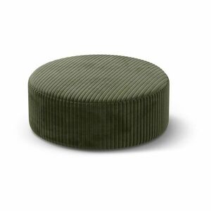 Zöld kordbársony puff Dia – Micadoni kép