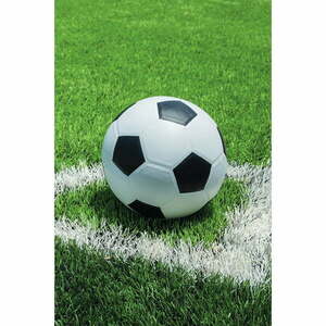 Zöld fleece gyerek takaró 100x150 cm Football – Jerry Fabrics kép