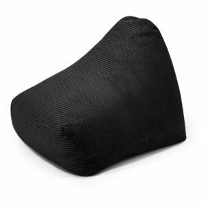 Fekete kordbársony gyerek babzsákfotel Snug 80 – SLOWDOWN kép